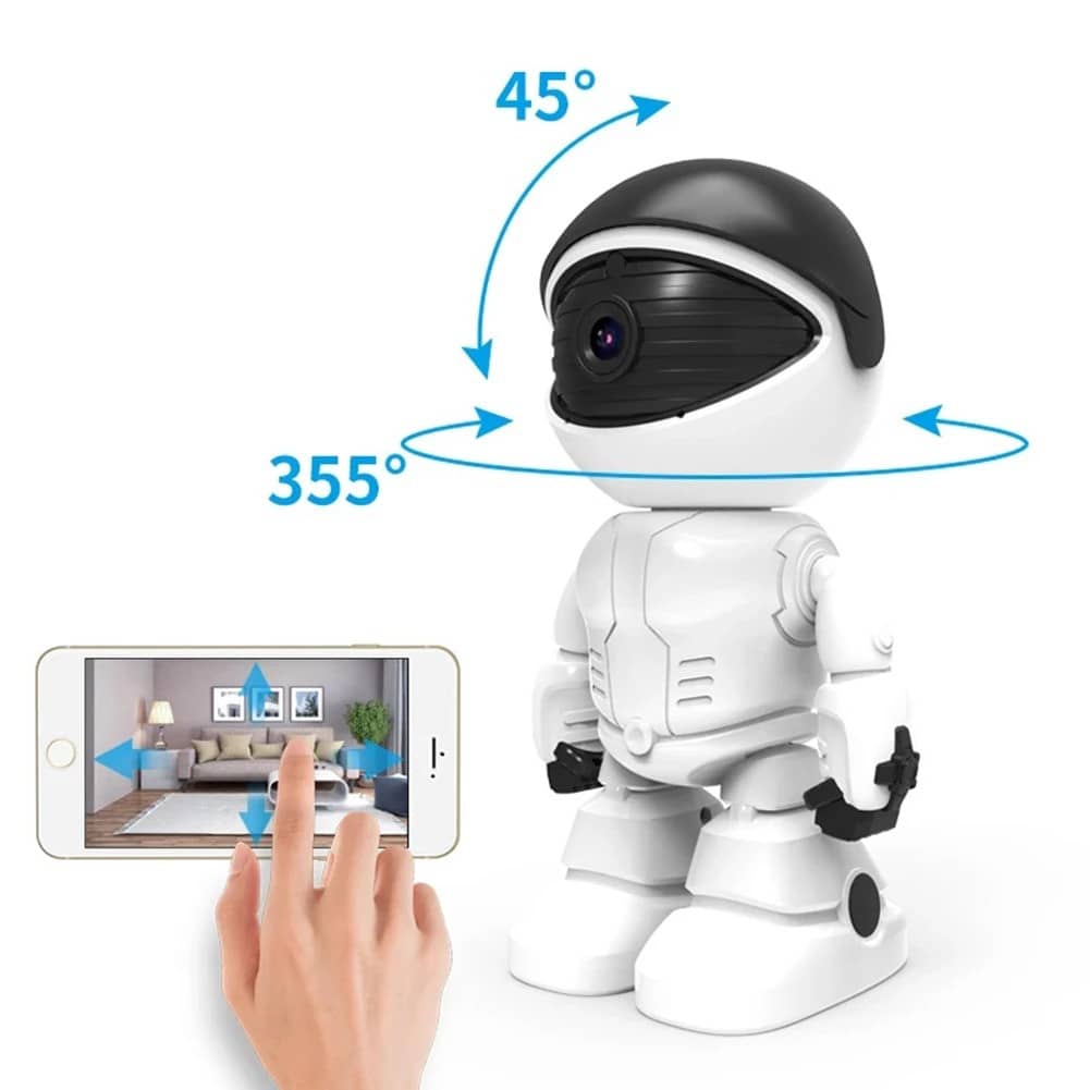 Camara De Seguridad Robot Ip Wifi HD 108