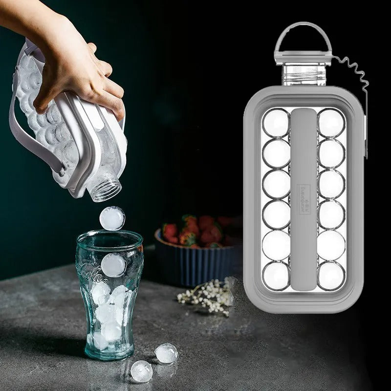 Botella molde cubos hielo cocina FK23C-4