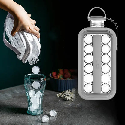 Botella molde cubos hielo cocina FK23C-4