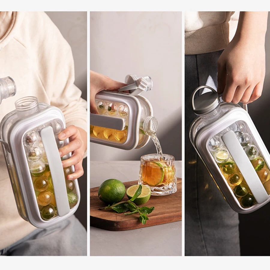 Botella molde cubos hielo cocina FK23C-4