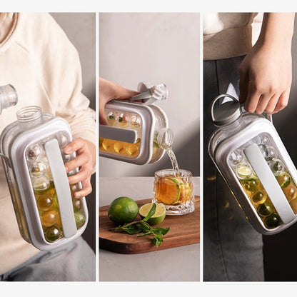 Botella molde cubos hielo cocina FK23C-4