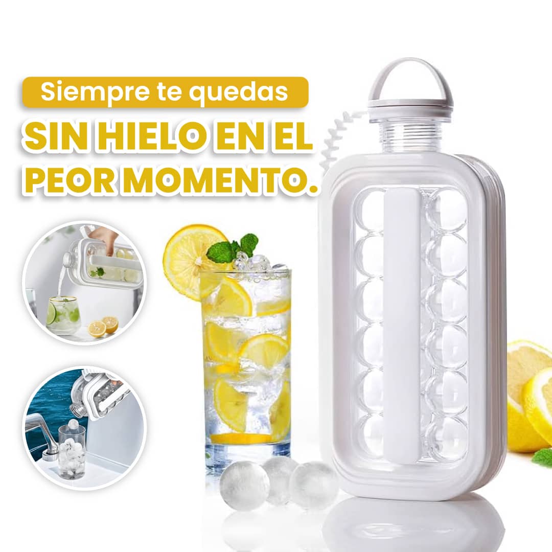 Botella molde cubos hielo cocina FK23C-4