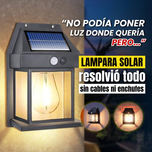 Lámpara Solar Pared