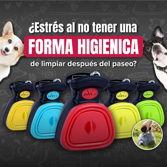 RECOGEDOR DE EXCREMENTO DE MASCOTAS