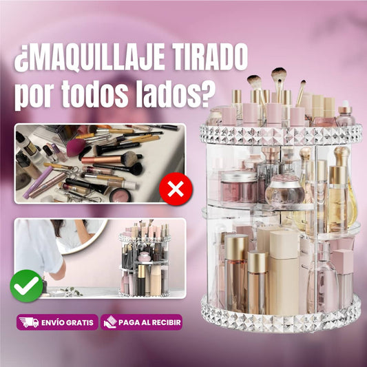 Organizador de maquillaje acrílico